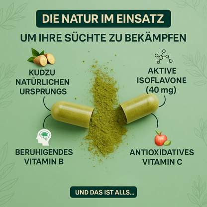 Kudzu Zenfrei – 40 mg Isoflavone – 100 % natürlich