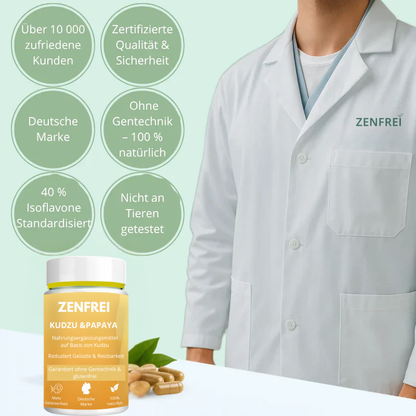 Kudzu Zenfrei – 40 mg Isoflavone – 100 % natürlich