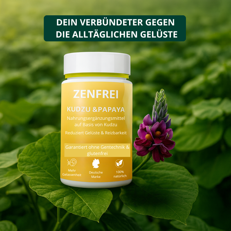 Kudzu Zenfrei – 40 mg Isoflavone – 100 % natürlich
